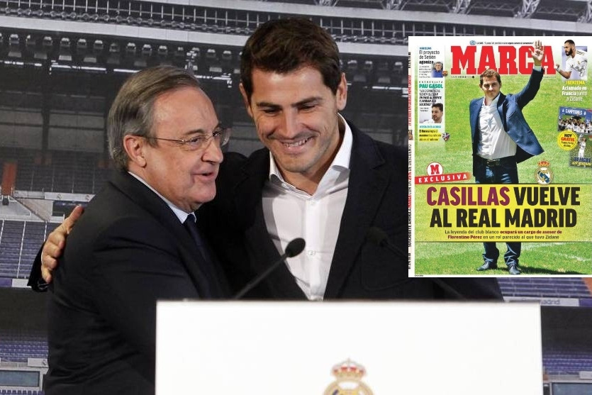 اطلاعیه باشگاه رئال مادرید در مورد ایکر کاسیاس